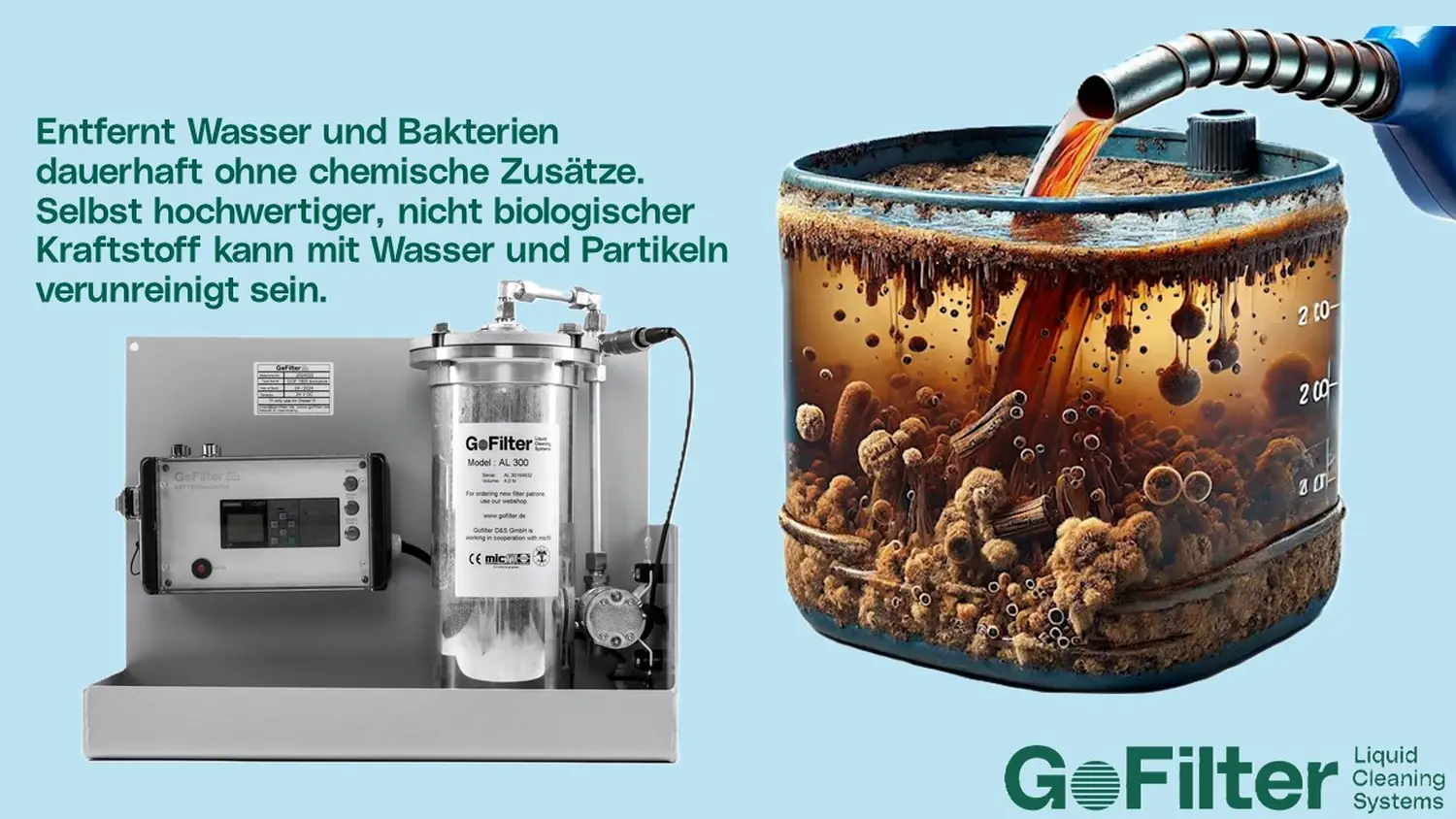 Gofilter D&S GmbH -  Kraftstoff-Poliersystems für Boote