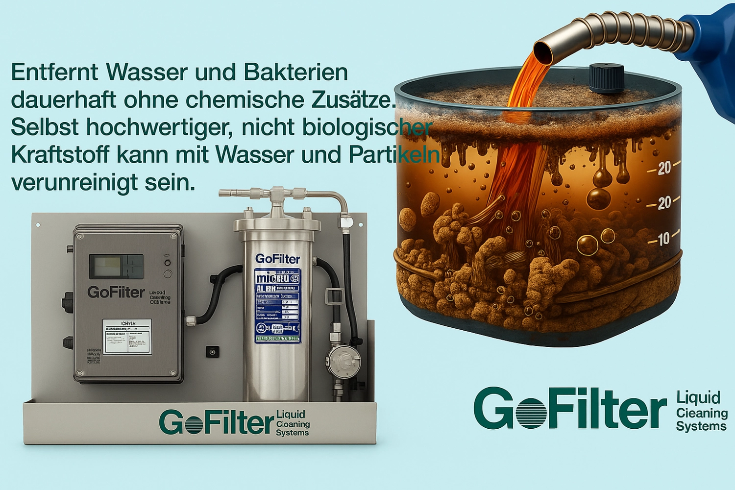 Gofilter D&S GmbH -  Kraftstoff-Poliersystems für Boote